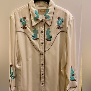 Vintage Scully Western Pearl Snap Shirt
